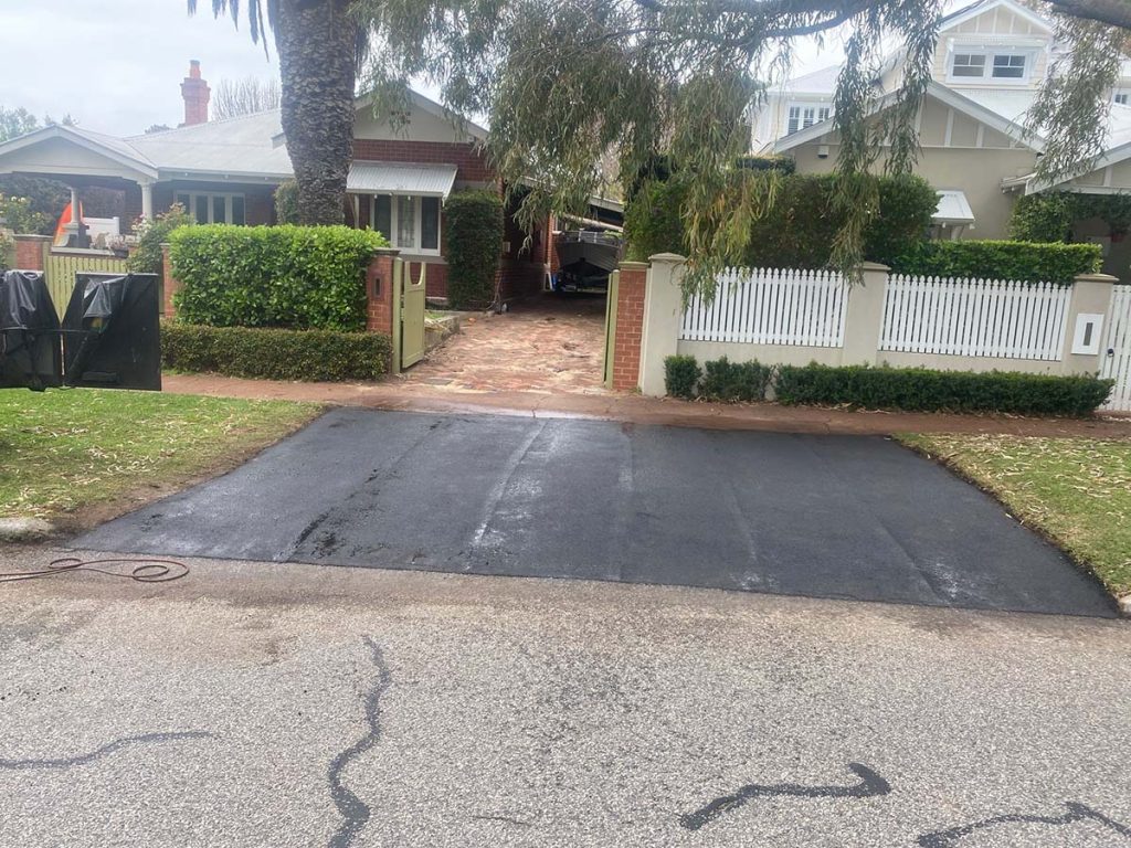 Completed Driveway Repair in East Fremantle