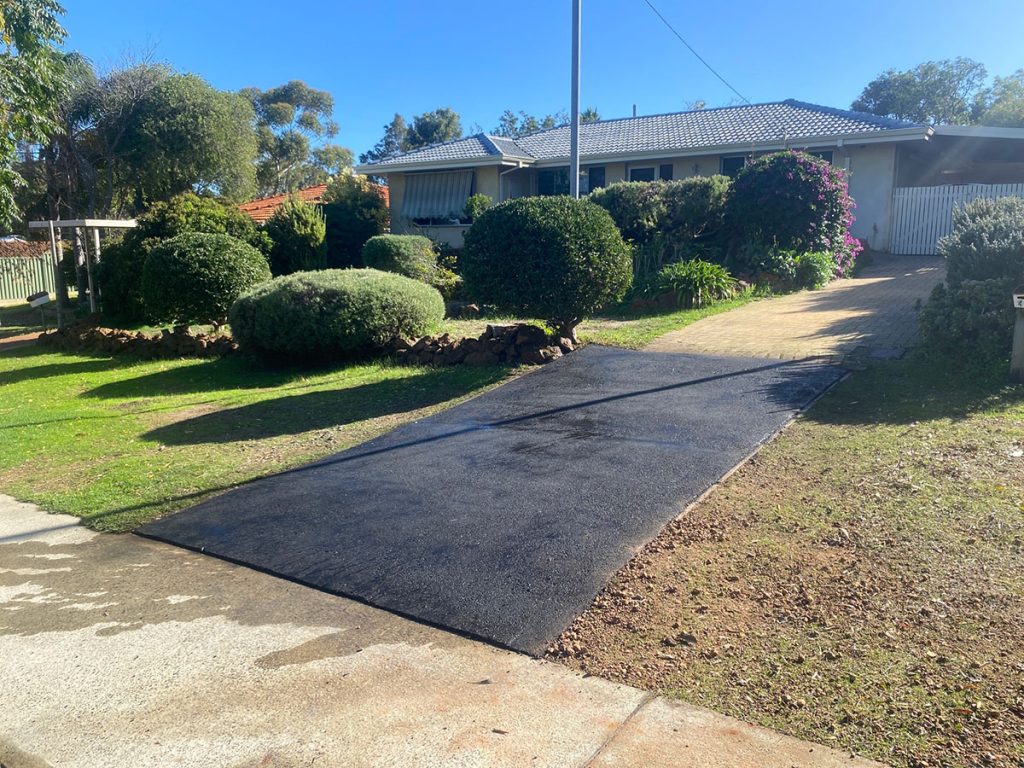 Completed Driveway Repair in Kalamunda