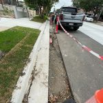 Before Image of Asphalt Trench Repair & Layback Gutter Edge Repair in Five Dock, NSW