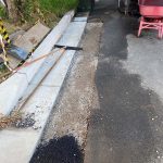 Before Image of Asphalt Trench Repair & Layback Gutter Edge Repair in Five Dock, NSW