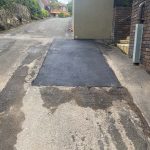 After Image of Overlay Asphalt Patch Repairs for Service Heroes in Waverton, NSW