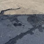 Before Image of Asphalt Cut & Replace Repair at Scenic World in Katoomba, NSW