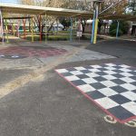 Before Image of Asphalt Trench Repair at Katoomba North Public School, NSW