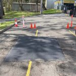 Completed Cut and Replace Asphalt Patch Repair for Janus International Australia in Blaxland, NSW