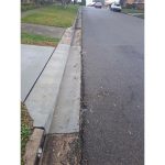 Before Image of Asphalt Trench Repair & Concrete Edge Repair in Gladesville, NSW