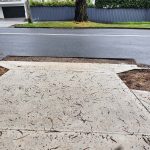 Before Image of Asphalt Trench Repair & Concrete Edge Repair in Riverview, NSW