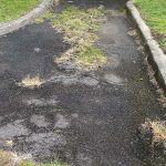 Before Image of Asphalt Cut & Replace Repair for Evolve FM at Sydney Secondary College in Glebe, New South Wales