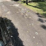 Before Image of Asphalt Driveway Crossover Resheet in South Turramurra, NSW