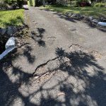 Before Image of Asphalt Driveway Crossover Resheet in South Turramurra, NSW