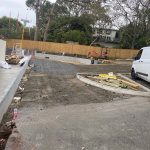 Before Image of Asphalt Patch Repair for Cyclo Group in Allambie Heights, New South Wales