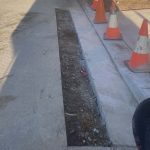 Before Image of Asphalt Trench & Concrete Edge Repair for MNJ Build in West Ryde, New South Wales